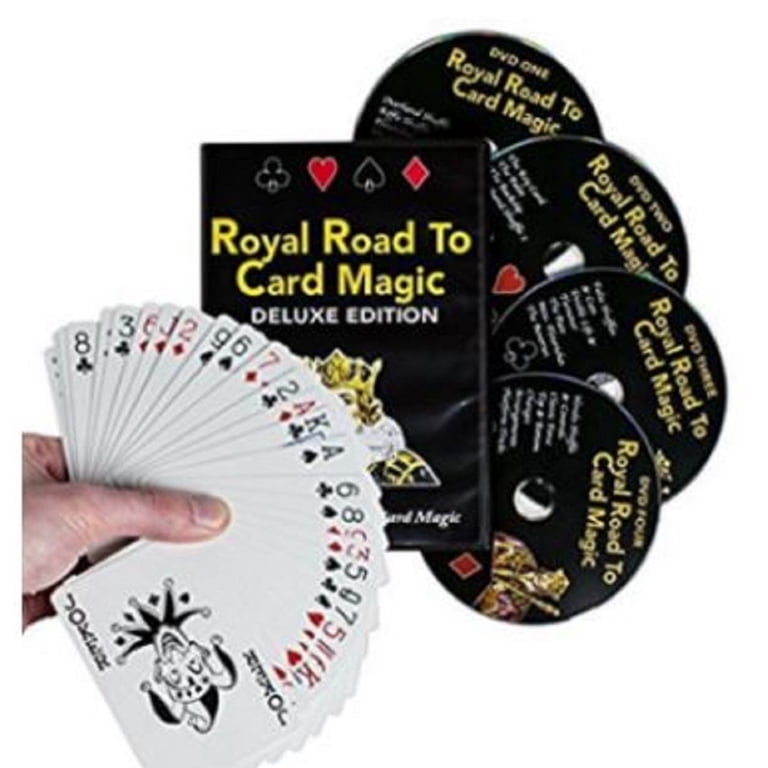 Magic DVD Set - Royal Road to Card Magic Deluxe - Complete Set