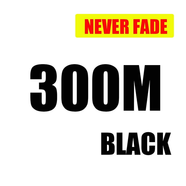 Ligne de Pêche Tressée Multifilame PE 8 Brins 100M 300M 500M 1000M 2000M Noir Rouge 8 Brins 300M Noir 150LB 0.68MM