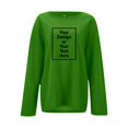 thumbnail image 6 of MEZZALL Women Sweatshirts Solid Color Long Sleeve Casual Loose Fit Crew Neck Stylish Comfortable Pullover Basic Daily Outdoor Birthday Travel Tops, 6 of 9