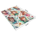 thumbnail image 4 of Colorful Fairy Princess Pattern Blanket,Comfortable Soft Lamb Wool Throw Blanket,All Season,Warm Lightweight Blankets for Sofa Bed Couch Living Room Chair,40"x50", 4 of 4