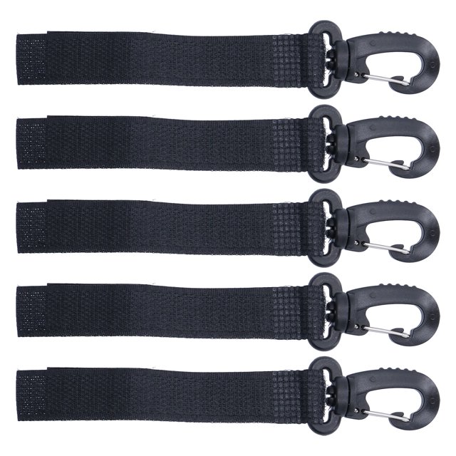 Ganchos Colgantes de Cochecito de Bebé, Clip de Bolsa de Pañales de 360 Grados Ganchos de Cochecito Para Sillas de Ruedas para Bicicletas, Carritos de Compras para