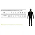 thumbnail image 4 of BRANDIT INDIVIDUAL WEAR Adult Male Commando TAC Outdoor Jacket, Color: Woodland, Size: XXL, 4 of 4