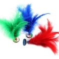 thumbnail image 2 of HUGFEGWE 2Pcs Feather Chinese Kick Shuttlecock Kids Toy Sport Exercise Sporting Goods Competition Flower Shuttlecock Random Color CA919-82959, 2 of 8