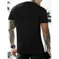 thumbnail image 2 of Camiseta informal de manga corta con estampado "I'm Gaming" para hombre, ideal para primavera y verano, cuello redondo cómodo, corte regular, versátil y para el día a día., 2 of 7