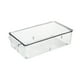 thumbnail image 1 of Contenedores herméticos para almacenar alimentos, organizadores para refrigerador con tapas, cajas de plástico transparente para despensa de cocina, para frutas, verduras y sobras., 1 of 6