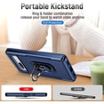 thumbnail image 4 of KOMI pour Google Pixel 8, Étui avec Protecteur d'Écran, Béquille Anneau Réglable à 360° Intégrée, Protection Militaire, Armure Antichoc - Bleu, 4 of 5