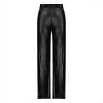 thumbnail image 6 of REORIAFEE Sparkly Pants for Women Straight Leg Palazzo Pants Shiny High Waisted Casual Pants Lightweight Baggy Stretchy Slacks 2024 Trending Fashion Clothing, 6 of 6