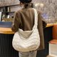 thumbnail image 4 of Bolso De Plumón Para Mujer De Otoño E Invierno Bolso A Cuadros De Color Sólido Bolso Bandolera De Gran Capacidad Minnieouse AP007700-01, 4 of 6