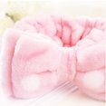 thumbnail image 1 of Bandeau de Bain à Pois Rayés Doux Absorbant la Sueur pour Femmes, 1 of 7