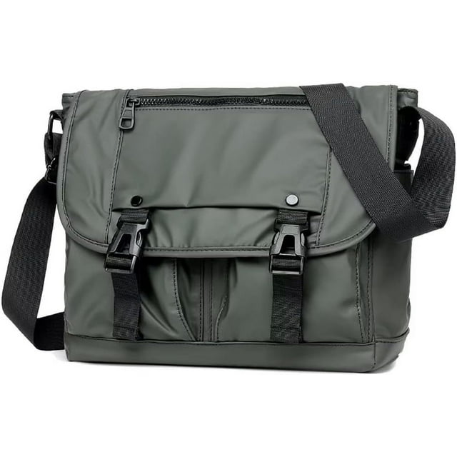 LHSHID Men's Crossbody Bag Waterproof Messenger Satchel Lightweight Shoulder Bag MultiPocket Briefcase