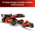 thumbnail image 5 of LEGO NINJAGO X-1 Ninja Charger 15th Anniversary - Building Set for Teen Boys & Girls, Ages 14+ - Collectible Toy Car & Motorcycle Kit - Gifts for Birthdays - 71867, 5 of 8