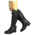 thumbnail image 2 of Dream Pairs Women's Warm Lined Knee High Riding Boots Wide Boots For Women, 2 of 5