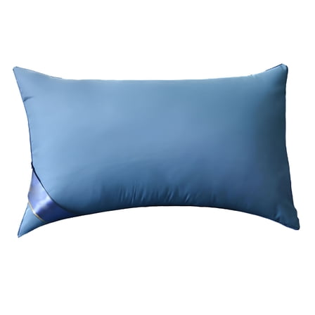 LAMIRO Feather Pillow,Luxury Hotel Collection Bed Pillows for Sleeping with Skin-friendly Cotton Fabric,Down Pillow Queen Size,20"x28"