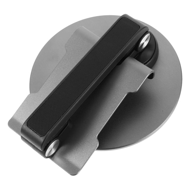 OUNONA Soporte Plegable Para Teléfono Y Tablet Negro Con Ajuste De Ángulo Y Portátil
