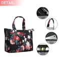 thumbnail image 2 of Pioneer Flower Floral Print Pattern Travel Tote Bags for Women Carry On,Large Weekender Bags for Women Travel,Multi Functional Duffle Bag for Work,Shopping,Sports, 2 of 5