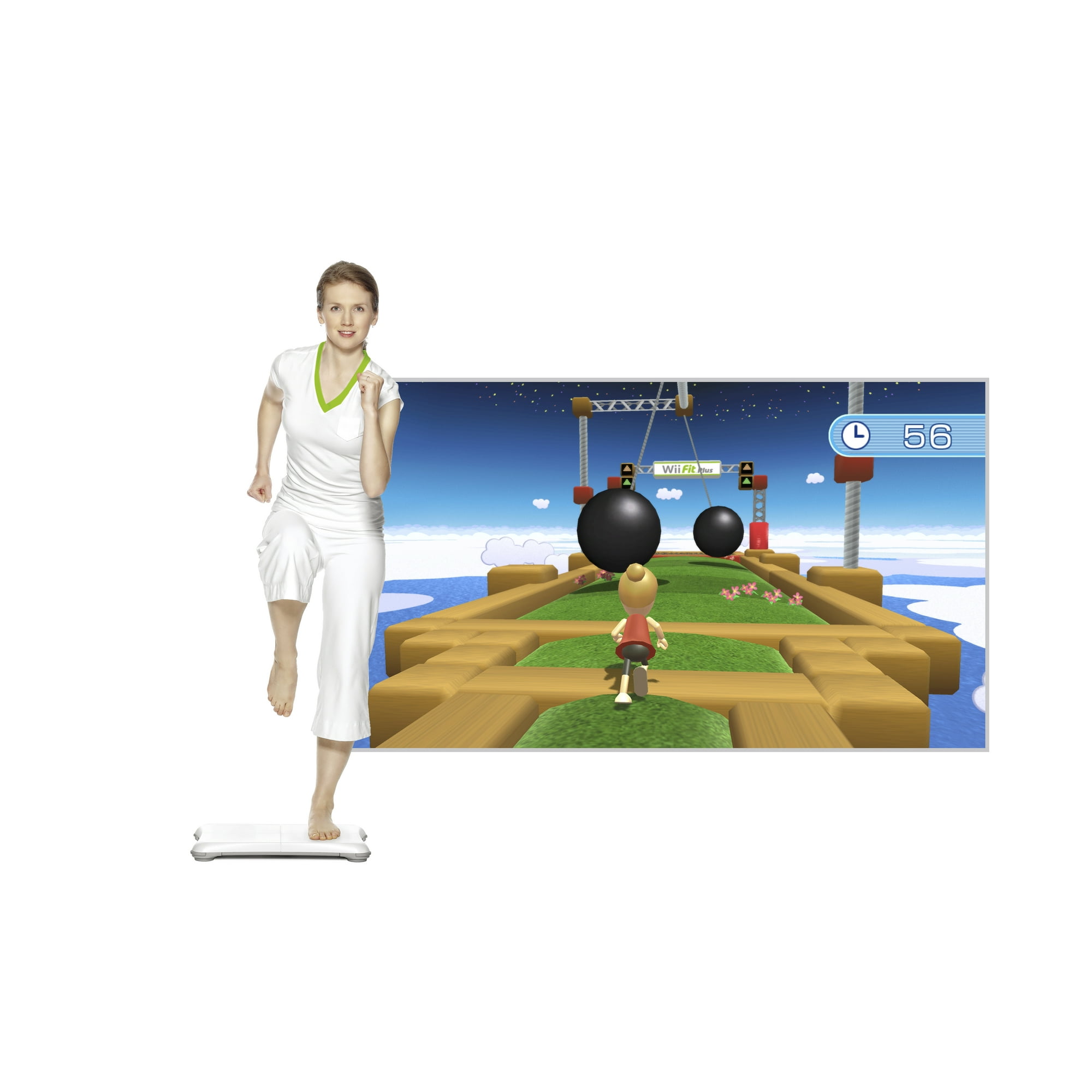 Nintendo Switch Wii Fit Plus Wii Fit Plus with Balance Board - Standard Edition: Wii