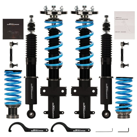 Maxpeedingrods Coilover Suspension Kits for Ford Mustang 2005 - 2014 24 Way Damper Adjustable