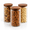 44 fl.oz / 1300ml -3X, variant on Spaghetti Jars-60oz-2x Ribbed Borosilicate Glass Food Storage Canisters with Airtight Wood Lids