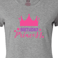 thumbnail image 4 of Inktastic Birthday Princess, Crown, Stars - Pink Purple Women's T-Shirt, 4 of 5