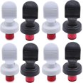 thumbnail image 1 of Wine Stopper, Bottle Stopper, by , Lovely Bird, Cute, Silicone, Assorted Color, 6 Pack., 1 of 5
