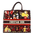thumbnail image 1 of Pre-Owned Book Tote Multicolor Studded Suede Large By Rebag, 1 of 8