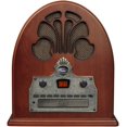 thumbnail image 1 of CR32D-PA Cathédrale Rétro Radio de Table AM/FM avec Récepteur Bluetooth et Lecteur CD, Paprika, 1 of 4