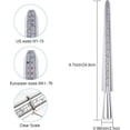 thumbnail image 5 of 7X Ring Size Rod Mandrel Ring Sizer Measuring Tools, Reusable DIY Jewelry Size Tool Set, Metal Finger Gauge Kit, Jewelry Sizer Mandrel, 5 of 5