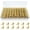 Gold, variant on 60 Pcs Metal Bulldog Clips, Silver Bull Binder Clips Mini, Tiny Metal Binder Paper Clips for Tags Bags, Pictures Photos, Wire Grid Wall Decor, Office and Home Kitchen (Silver 22mm)