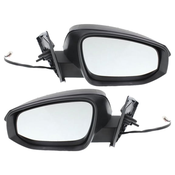 New Pair Of Mirror Compatible With Toyota Rav4 Ev Sport Utility 4-Door 2.5L -- 2013 2014 2015 By Part Number To1321310  To1320310 5280451-5280452 87910-Or080-C0 87940-Or090-C0