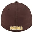 thumbnail image 4 of Men's New Era Brown San Diego Padres Tonal Camo 39THIRTY Flex Hat, 4 of 5