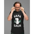 thumbnail image 6 of Tstars Mens Gifts for Dad Father's Day Shirts Birthday Gift Papa Saur Funny Humor T Rex Dad Shirt for Grandpa Dad Father's Cool Best Gift for Dad Grandpa Day T Shirt, 6 of 6