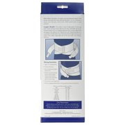 FLA Orthopedics Standard White Back Support Adult Size 12+ Adult User 31-2083LSTD