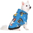 thumbnail image 2 of Fotbe Cute Dogs Sudadera con Estampado para Perros Pequeños – Suéter con Capucha para Mascotas, Tela Suave de Forro Polar con Bolsillo-X-Large, 2 of 7
