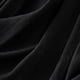 thumbnail image 5 of Faldas Umfun para mujer, informales, de lino liso, elásticas, de cintura alta, plisadas, con lazo, midi, modernas, informales, versátiles, negras, talla única, 5 of 5