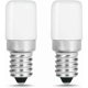 thumbnail image 1 of 24V E14 6500K cold white light 2 pieces bulbs refrigerator lights freezer bulbs, for living room, bedroom, bathroom, etc., 1 of 4
