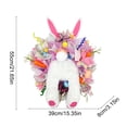 thumbnail image 3 of Easter Decoration Set Spring Home Decor, Bunny Decor for Home, Indoor, Tiered Tray, Spring Rabbit Stuffed Centerpiece Table, Easter Basket Stuffers Essentials for Women, Gnome Surprise, 3 of 6