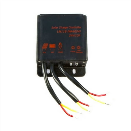 Aqua Solar Controller - ALEKO LM118 24V Solar Charge Controller for Solar Panels