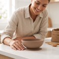 thumbnail image 3 of Rdausd 5.98" Silicone Pet Bowl with Suction Cup, Non-Slip Dog Cat Feeding Bowl, Food Grade Water Bowl for Small Medium Pets, BPA-Free Durable Pet Bowl, Brown, 3 of 3