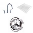 thumbnail image 1 of 21.5-in. W 3H8-in. Ceramic Top Set In White Color AI-24682, 1 of 9