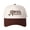 Brown, variant on Apies RODEO Letter Embroidered Color Block Trucker Hat Unisex Adjustable Cotton Breathable Fashion Cap for Travel Daily Wear