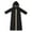 Black, variant on Otqutp Hooded Muslim Prayer Dress for Girls, Kids Long Sleeve 𝗜slamic Abaya Robe Eid Full Length Loose Maxi Kaftan Clothes