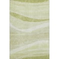 thumbnail image 2 of Addison Rugs Mayfield Premium Machine Washable Transitional Swirls Aloe Rectangle Rug, 8' x 10', 2 of 6