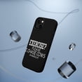 thumbnail image 5 of DistinctInk MagSafe Tough Case for Apple iPhone 14 Plus (6.7" Screen) - Exercise? Please I Chase Cows - Shockproof Protection, 5 of 6