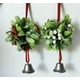 thumbnail image 4 of F84 Nueva decoración navideña simulada colgante muérdago Ramas de bayas de oreja de cordero artificiales plantas verdes de lujo muérdago, 4 of 4