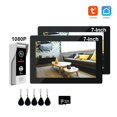 thumbnail image 1 of 7/10 Inch Video Intercom 1080P Doorbell For Apartment 2-Monitors Kit In Private House Wifi Security Home System Swipe Unlock ,Install Fast, 1 of 5