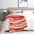 thumbnail image 5 of Yibo Food Bacon Blanket Flannel Soft and Comfortable Anti-static Bed Sofa Blanket, 5 of 7