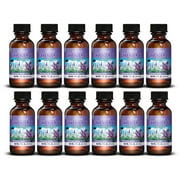 Germa Lavender Oil for Aromatherapy or Massage. Undiluted. Therapeutic and Natural Relaxation Aid. Headache Relief and Sleep Helper. 1 oz. Pack of 12
