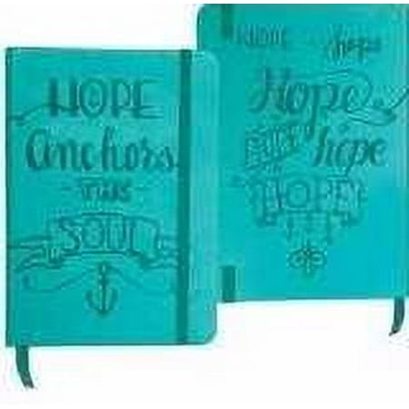 Notebook-Hope Anchors The Soul w/Elastic Band Closure