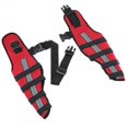 thumbnail image 3 of Rodillera para perros con doble protección para patas traseras, para dislocación de rótula, artritis y ligamento cruzado anterior, mantiene la articulación caliente y ofrece soporte adicional, 3 of 5