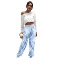 thumbnail image 1 of Mujer Pantalones holgados Pantalones deportivos casuales Joggers Pantalones Tinte fino Tie dye Zulema Pantalones holgados de mujer, 1 of 7